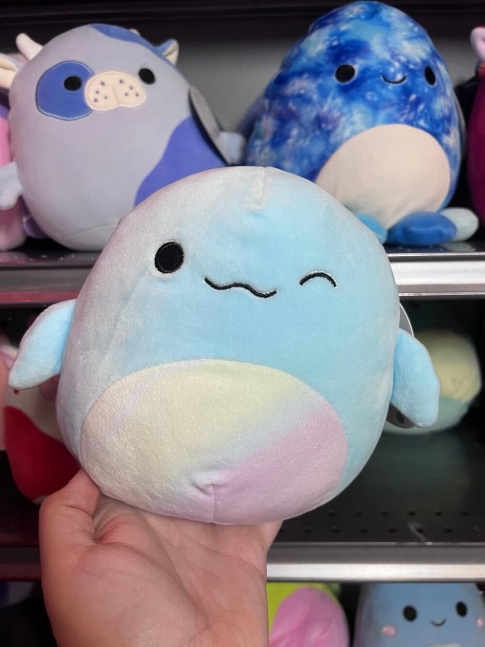 Squishmallows Basmina the Beluga Whale 7.5" Rare Exclusive Limited Five Below